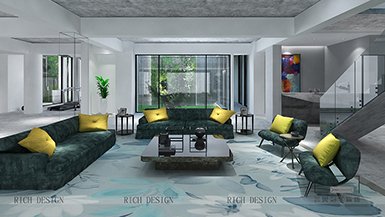 曦城別墅-1200㎡-現(xiàn)代風格