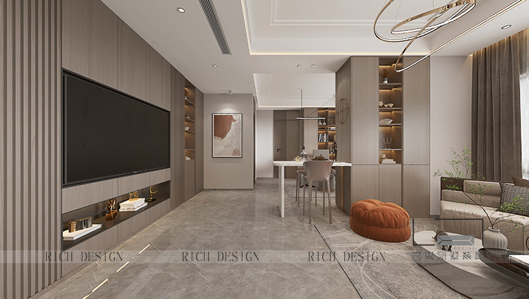 前城濱?；▓@-200㎡-意式輕奢裝修設(shè)計(jì)