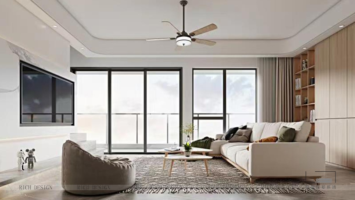 花樣年家天下-230㎡-北歐、日式混搭風(fēng)格