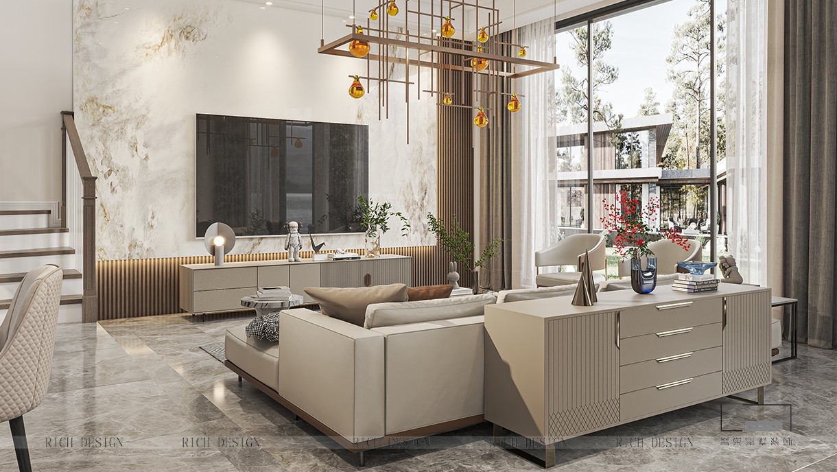 香格里-280㎡-現(xiàn)代簡(jiǎn)約